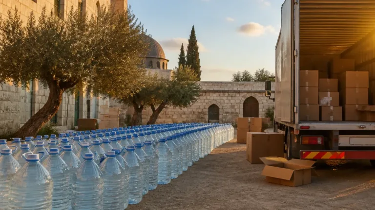 L'Agence nationale de charité indonésienne livre près de 69 000 litres d'eau potable à Gaza