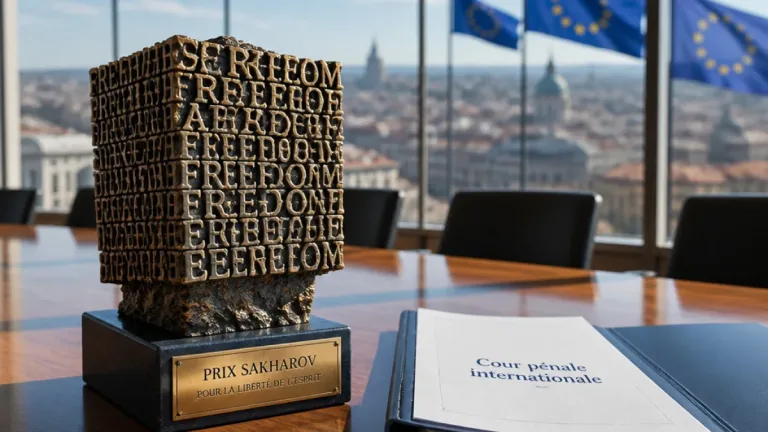 Le Parlement européen attribue le prix Sakharov 2026 à la Cour pénale internationale, ciblée par des sanctions américaines