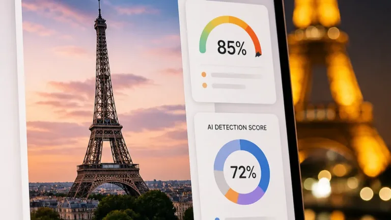 Vidéo virale : le clip du drapeau palestinien sur la tour Eiffel est généré par intelligence artificielle