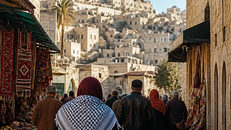 Un élu LFI de Grenoble photographié avec des manifestants cagoulés portant un drapeau palestinien