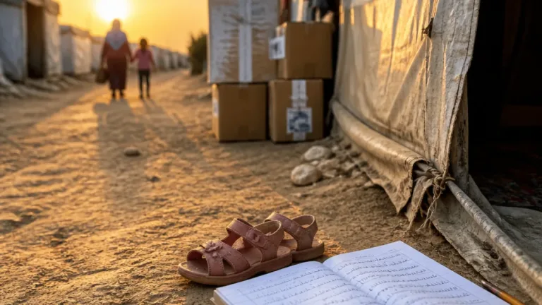 Gaza : une frappe sur un camp de déplacés fait trois morts, dont une fillette